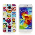 Silikónový obal Samsung Galaxy S5 - Owl - Design 1