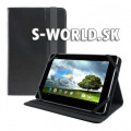 Kožený obal Asus MeMO Pad Smart ME301/ME301T - Elastic - čierna