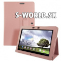 Kožený obal Asus MeMO Pad Smart ME301/ME301T - Stand - ružová
