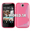 Silikónový obal HTC Desire 310 - TPU - ružová