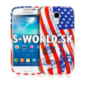 Silikónový obal Samsung Galaxy S4 Mini - USA Flag