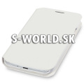 Kožený obal Samsung Galaxy S4 - Slim Fit - biela