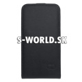 Kožený obal Sony Xperia E1 - Flip MN - čierna