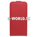 Kožený obal Sony Xperia M2 - Flip MN - červená