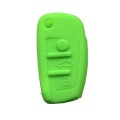 Silikónový obal pre kľúč Audi 3-tlačidlový -  zelený