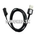 USB kábel Sony Xperia Z1/ Z1 COMPACT/ Z1 ULTRA/ Z2 - čierny