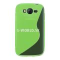 Silikónový obal Samsung Galaxy Grand Neo / Duos - S Line zelená