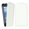 Kožený obal Samsung Galaxy Grand Neo / Duos - Flip Slim biela
