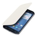 Kožený obal Samsung Galaxy Grand Neo / Duos - Flip Cover biela