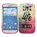 Silikónový obal Samsung Galaxy Grand Neo / Duos - Live the Life Design 2