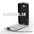Kožený obal Sony Xperia L - Flip Flexi - čierna