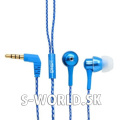 Slúchadlá Drot textilné - modré