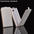 Kožený obal Samsung Galaxy S Duos - Flip MN - biela