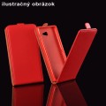 Kožený obal LG L90 (D405N) - Flip MN - červená