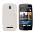 Silikónový obal HTC Desire 500 - TPU - biela