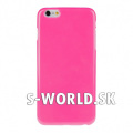 Silikónový obal iPhone 6 Plus - Gel - ružová