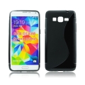Silikónový obal Samsung Galaxy Grand Prime G530 - TPU čierna