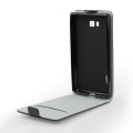 Kožený obal Samsung Galaxy Core 2 (G355H) - Flip Flexi - čierna
