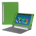Kožený obal Lenovo Yoga Tablet 2 8inch - Stand - zelená