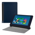 Kožený obal Lenovo Yoga Tablet 2 10inch - Stand - tmavo-modrá