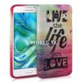 Silikónový obal Samsung Galaxy A3 (A300) - Live the Life