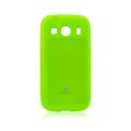 Silikónový obal pre Samsung Galaxy Ace 4 (SM-G357FZ) - Jelly Glittery - limetková