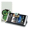 Kožený obal HTC One M7 - Owl Design 3