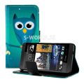 Kožený obal HTC One M7 - Owl Design 7