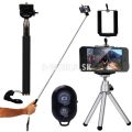 Teleskopická tyč na selfie + Tripod s Bluetooth