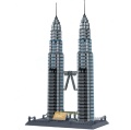 3D puzzle - Petronas Tower - veľké