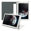 Kožený obal Lenovo Yoga Tablet 10 / 10 HD+ - Stand - biela