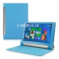 Kožený obal Lenovo Yoga Tablet 10 / 10 HD+ - Stand - svetlo-modrá