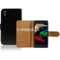 Kožený obal Lenovo P70 - Wallet - čierna
