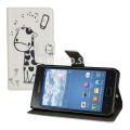 Kožený obal Samsung Galaxy S II - Wallet Giraffe