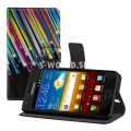 Kožený obal Samsung Galaxy S II - Wallet Meteor