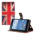 Kožený obal Samsung Galaxy S II - Wallet UK Flag