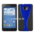 Zadný kryt Samsung Galaxy S II - Dual - modrá