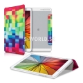 Kožený obal Huawei MediaPad T1 10 (A21L) - Rainbow 3D