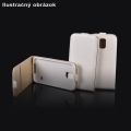 Kožený obal LG Leon (H320 / H340N) - Flip PC - biela