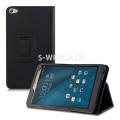 Kožený obal Huawei MediaPad X2 7.0 - Stand - čierna