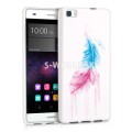 Silikónový obal Huawei P8 Lite - Feather