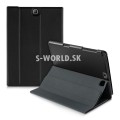 Kožený obal Samsung Galaxy Tab A 9.7 - Slim Smart - čierna