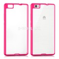 Zadný kryt Huawei P8 Lite - Frame - ružová