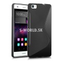 Silikónový obal Huawei P8 Lite - S Line - čierna