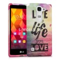 Silikónový obal LG Spirit (H420/H440N) - Live The Life