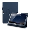 Kožený obal Huawei MediaPad M2 10.0 - Stand - tmavo-modrá