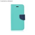 Kožené puzdro pre LG Spirit (H420/H440N) - Wallet Fancy - mentolová