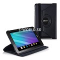 Kožený obal Acer Iconia One 8 (B1-810) - Rotate - čierna