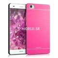 Zadný kryt Huawei P8 Lite - Aluminium Brush - ružová