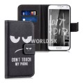 Kožený obal Samsung Galaxy S5 Mini - Wallet Don´t Touch